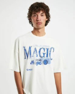 Mitchell & Ness Underscore Oversized T-shirt Orlando Magic White Marle 12 Mitchell & Ness Underscore Oversized T-shirt Orlando Magic White Marle -Insight Shop 5 58742