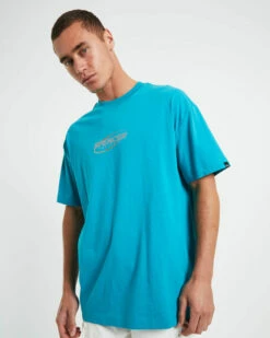 Nitro Short Sleeve T-Shirt In 90s Aqua Blue -Insight Shop 5 59794