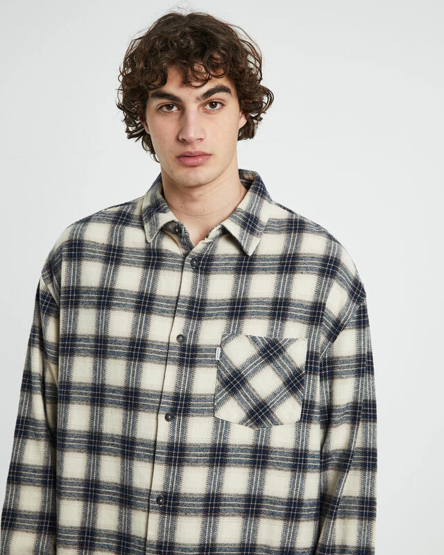 Portland Flano Long Sleeve Shirt In Check 7 Portland Flano Long Sleeve Shirt In Check - Image 5