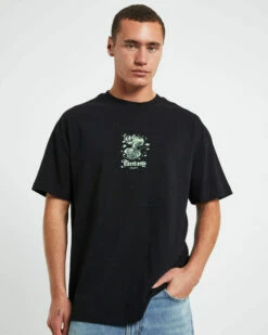 Insight Fantasy Short Sleeve T-Shirt In Black 12 Insight Fantasy Short Sleeve T-Shirt In Black -Insight Shop 5 62184