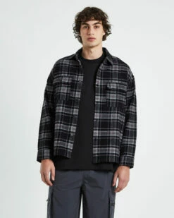 Neo Long Sleeve Shirt In Black -Insight Shop 5 62190