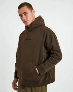 Surrealist Hoodie In Umber Brown 12 Surrealist Hoodie In Umber Brown -Insight Shop 5 62202