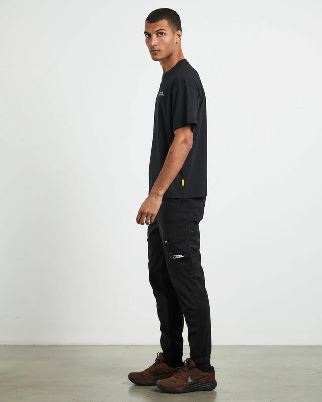 National Geographic Supima Short Sleeve T-Shirt Carbon Black 7 National Geographic Supima Short Sleeve T-Shirt Carbon Black - Image 5