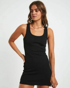 Super Scoop Classic Dress In Black 12 Super Scoop Classic Dress In Black -Insight Shop 5 73535