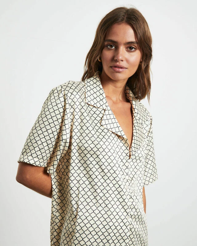 Parker Shirt Geo Print 7 Parker Shirt Geo Print - Image 5