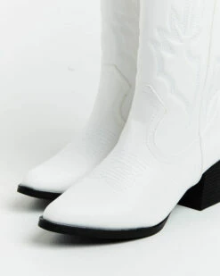 Ranger Cowboy Boot In White 13 Ranger Cowboy Boot In White -Insight Shop 5 74140