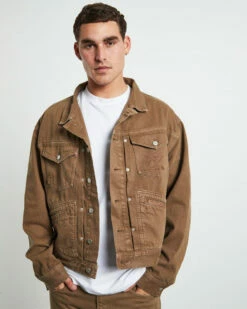 Calvin Klein Boxy Oversized Archive Denim Jacket -Insight Shop 5 75193