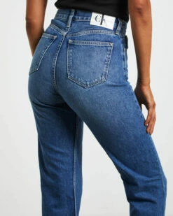 Calvin Klein Authentic Bootcut Jeans In Dark Blue -Insight Shop 5 76010