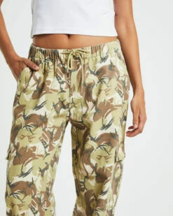 Camo Cargo Pants In Assorted -Insight Shop 5 76179