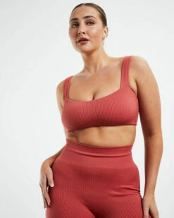 Square Neck Sports Crop Red 12 Square Neck Sports Crop Red -Insight Shop 5 8266