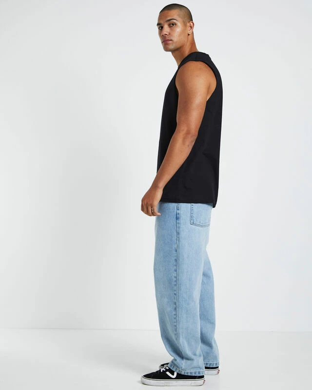 Muscle Tank Black 7 Muscle Tank Black - Image 5