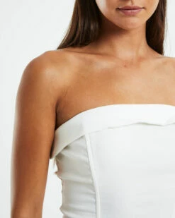 Manon Panelled Corset White -Insight Shop 6 1024