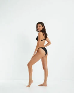 Rib Fixed Triangle Bikini Top Black 13 Rib Fixed Triangle Bikini Top Black -Insight Shop 6 16878