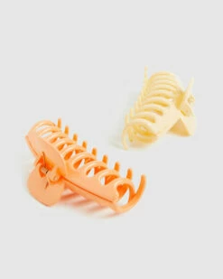 Everyday Claw Clip 2 Pack Natural/Orange 13 Everyday Claw Clip 2 Pack Natural/Orange -Insight Shop 6 16944
