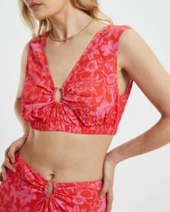 Cheyenne Top Tropical Floral 13 Cheyenne Top Tropical Floral -Insight Shop 6 17854