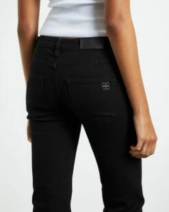 Insight Syd Stretch Low Rise Bootleg Jeans Jet Black -Insight Shop 6 18307