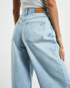 Insight Hailey High Rise Baggy Leg Jeans Maui Blue -Insight Shop 6 1852