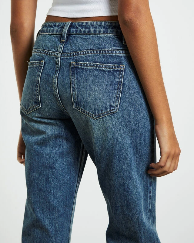 Marley Low Rise Straight Leg Jeans Vintage Tint Blue 8 Marley Low Rise Straight Leg Jeans Vintage Tint Blue - Image 6