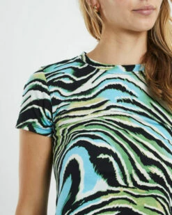 Surtie Top Warped Zebra Blue 13 Surtie Top Warped Zebra Blue -Insight Shop 6 19530