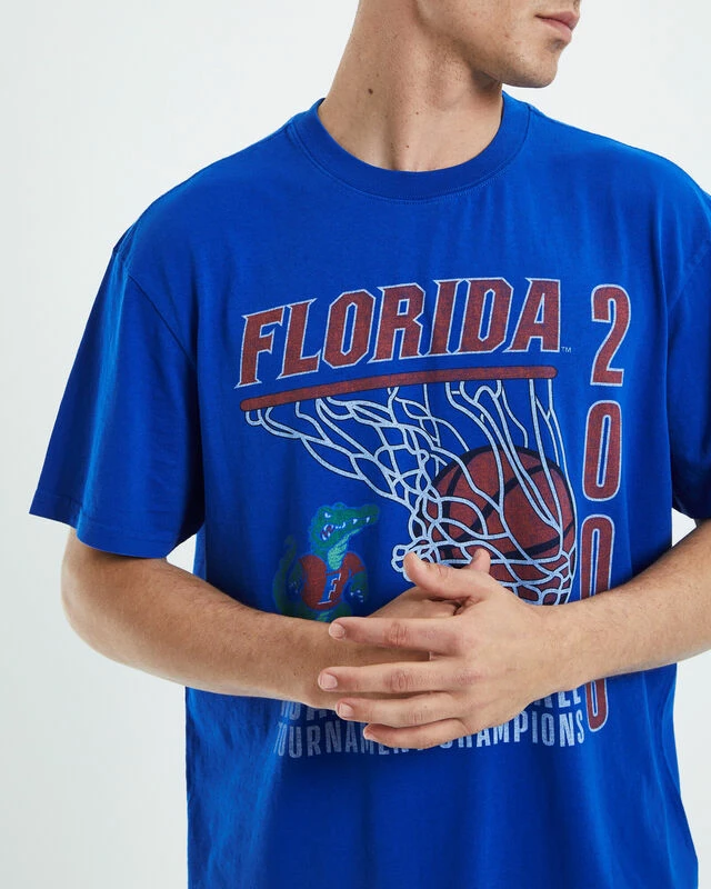 Vintage Champs Florida Gators T-Shirt Royal Blue 8 Vintage Champs Florida Gators T-Shirt Royal Blue - Image 6