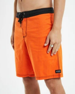 Afends Surf Related 20" Fixed Waist Boardshorts Orange -Insight Shop 6 19803