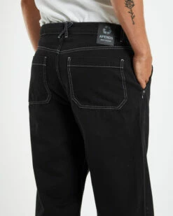 Afends Pablo Recycled Baggy Pants Black -Insight Shop 6 20144
