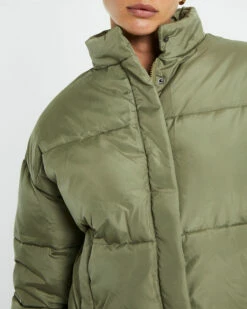 Casey Cropped Puffer Jacket Sage Green 13 Casey Cropped Puffer Jacket Sage Green -Insight Shop 6 20287