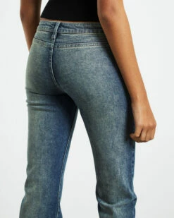 Cyndi Low Rise Boot Cut Jeans Blue -Insight Shop 6 22069