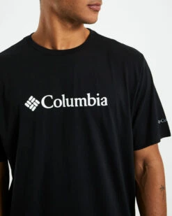 Columbia Basic Logo Short Sleeve T-Shirt Black 13 Columbia Basic Logo Short Sleeve T-Shirt Black -Insight Shop 6 22382