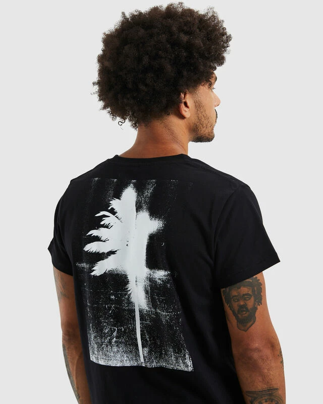 Uni T-Shirt Palm Poem Black 8 Uni T-Shirt Palm Poem Black - Image 6