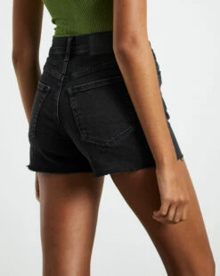 BDG Urban Outfitters BDG Aline Cutoff Denim Shorts Black -Insight Shop 6 23599