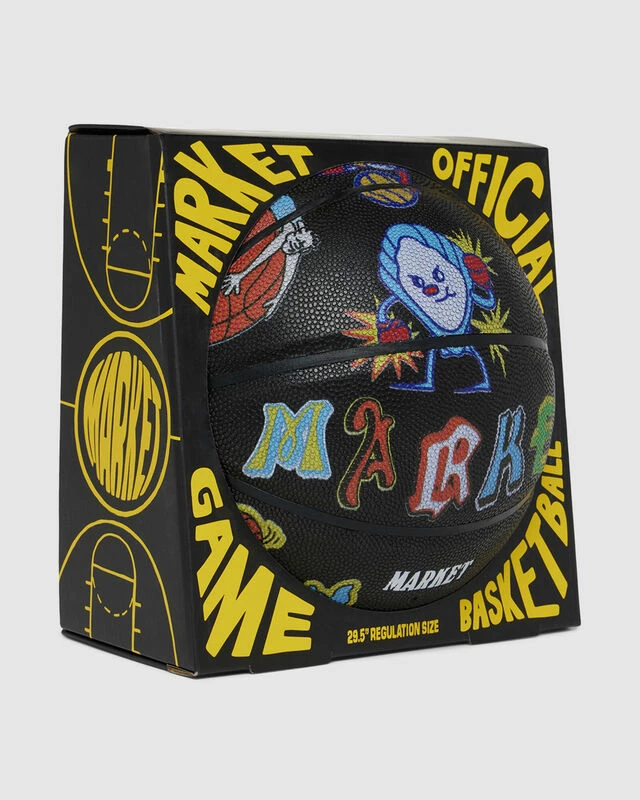 MARKET Varsity Overload Basketball Black 8 MARKET Varsity Overload Basketball Black - Image 6