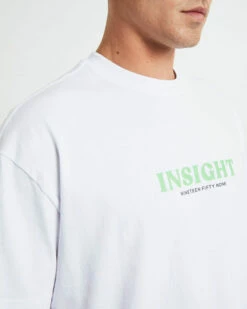 Insight Atom Short Sleeve T-Shirt In White -Insight Shop 6 23918