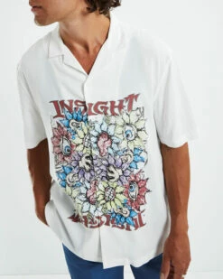 Insight Panic Short Sleeve Resort Shirt Off White 13 Insight Panic Short Sleeve Resort Shirt Off White -Insight Shop 6 23966