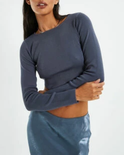 Kaylee Corset Top Slate Grey 13 Kaylee Corset Top Slate Grey -Insight Shop 6 24235