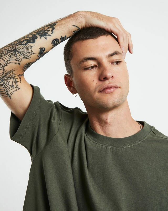 OG Skate Short Sleeve T-Shirt Army Green 8 OG Skate Short Sleeve T-Shirt Army Green - Image 6