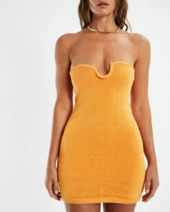 Martha Tube Dress Orange -Insight Shop 6 25706