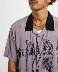 Marilyn Absent Short Sleeve Shirt Rose Pink -Insight Shop 6 26413