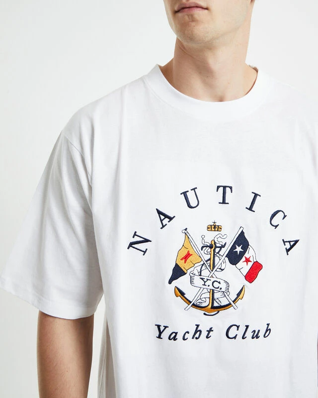 Nautica Gaffer T-shirt White 8 Nautica Gaffer T-shirt White - Image 6