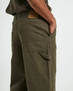 Herringbone Double Knee Pants Taupe 13 Herringbone Double Knee Pants Taupe -Insight Shop 6 26694