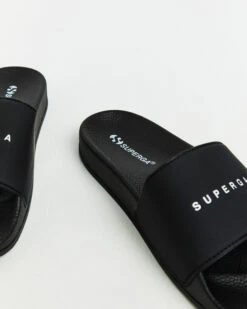 Superga 1980 Slides Polysoft Black -Insight Shop 6 27021
