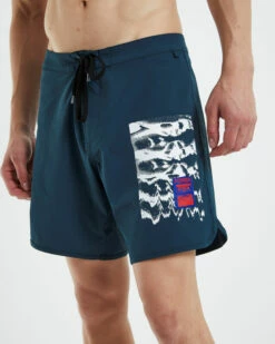 Absent Mind Trunk Boardshorts Teal -Insight Shop 6 28470