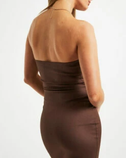 Ada Mini Dress Mocha -Insight Shop 6 29046