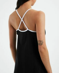 Basic Oval Logo Tennis Dress Black 13 Basic Oval Logo Tennis Dress Black -Insight Shop 6 29181