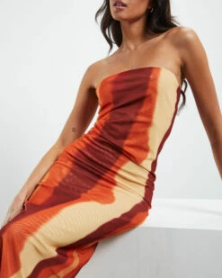 Sasha Dress Orange Multi -Insight Shop 6 29571