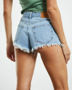 BDG Urban Outfitters Cheeky Shorts Bleached Blue -Insight Shop 6 29707