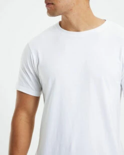 Basic Crew T-Shirt White -Insight Shop 6 32196