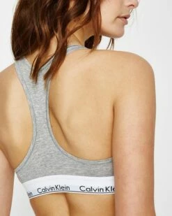 Calvin Klein Modern Cotton Bralette Heather Grey 13 Calvin Klein Modern Cotton Bralette Heather Grey -Insight Shop 6 32347