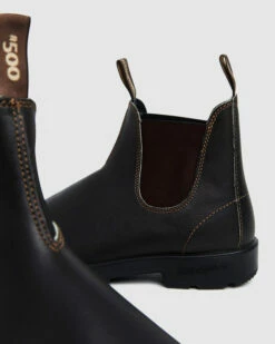 Blundstone 500 Elastic Side Boots Brown -Insight Shop 6 35637