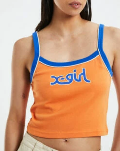 Mills Outline Singlet Orange -Insight Shop 6 38210